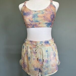 Forever 21 Tie-Dye Activewear Set